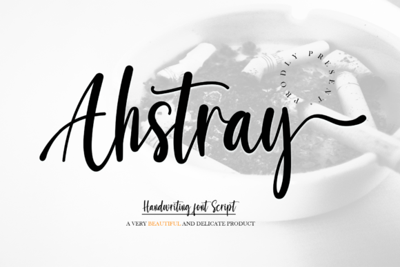 Ahstray: The Script Font That Elevates Digital Branding