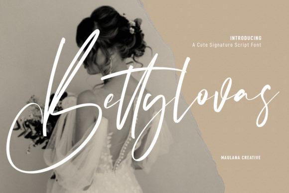 Bettylovas: A Delicate Script Font for Modern Branding