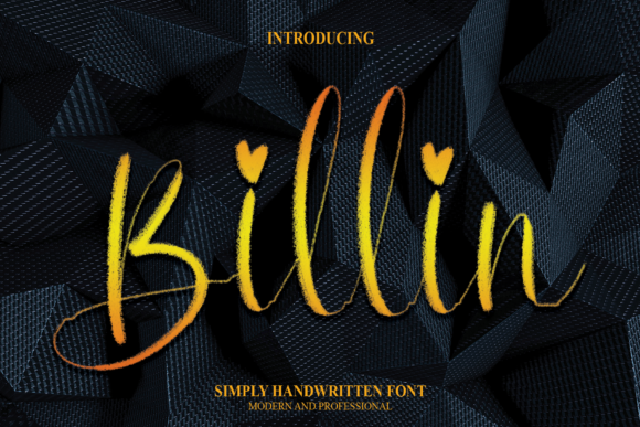 Billin: The Script Font That Sharpens Your Campaign Visuals