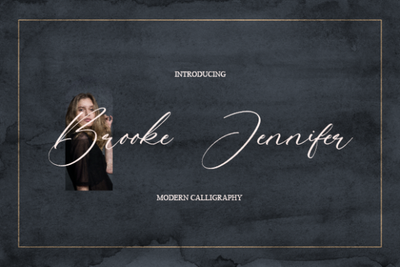 Brooke Jennifer: A Script Font for Modern Web Design
