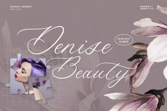 Denise Beauty: The Perfect Script Font for Handmade Brands