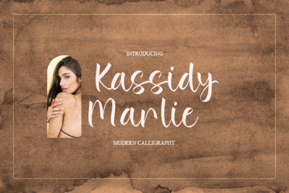 Elevate Your Brand with the Kassidy Marlie Script Font