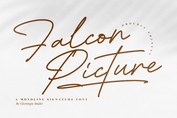 Falcon Picture: A Script Typeface for Editorial Elegance