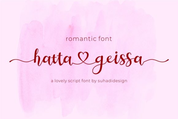 Hatta Geissa: The Perfect Script Font for Handmade Brands