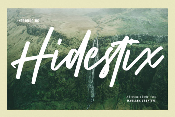 Hidestix Font Review: Elevating Social Campaigns with Style