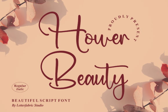 Hower Beauty: A Delicate Script Font for Modern Web Design