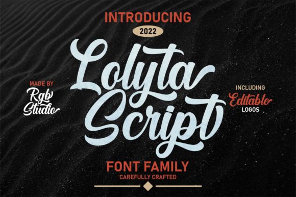 Lolyta: The Script Font That Elevates Campaign Headlines