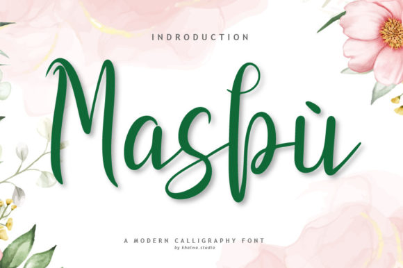 Masbù: The Handwritten Font That Stops the Scroll