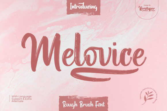 Melovice Font: The Perfect Script for Handmade Brands