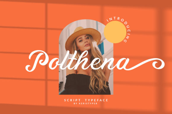 Polthena: A Refined Script Font for Modern Web Design