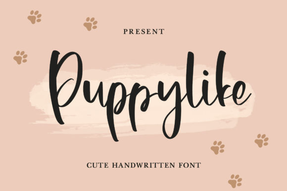 Puppylike: A Playful Script for Bold Branding