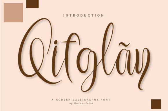 Qifglay: The Handwritten Font That Elevates Your Brand