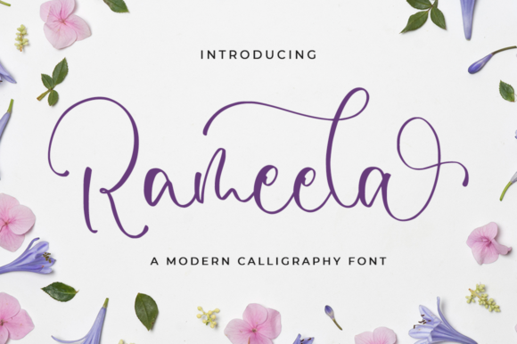 Rameela Font: Elegant Script for Handmade Brands