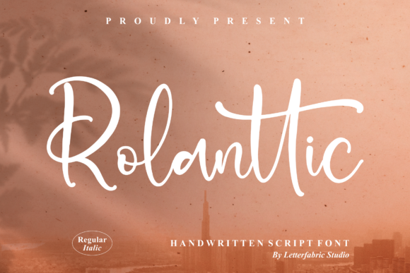 Rolanttic: A Delicate Script Font for Modern Branding