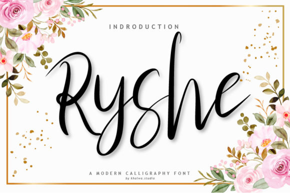Ryshe: A Timeless Script Font for Authentic Branding