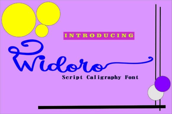 Widoro: The Dainty Script Font for Handmade Brands